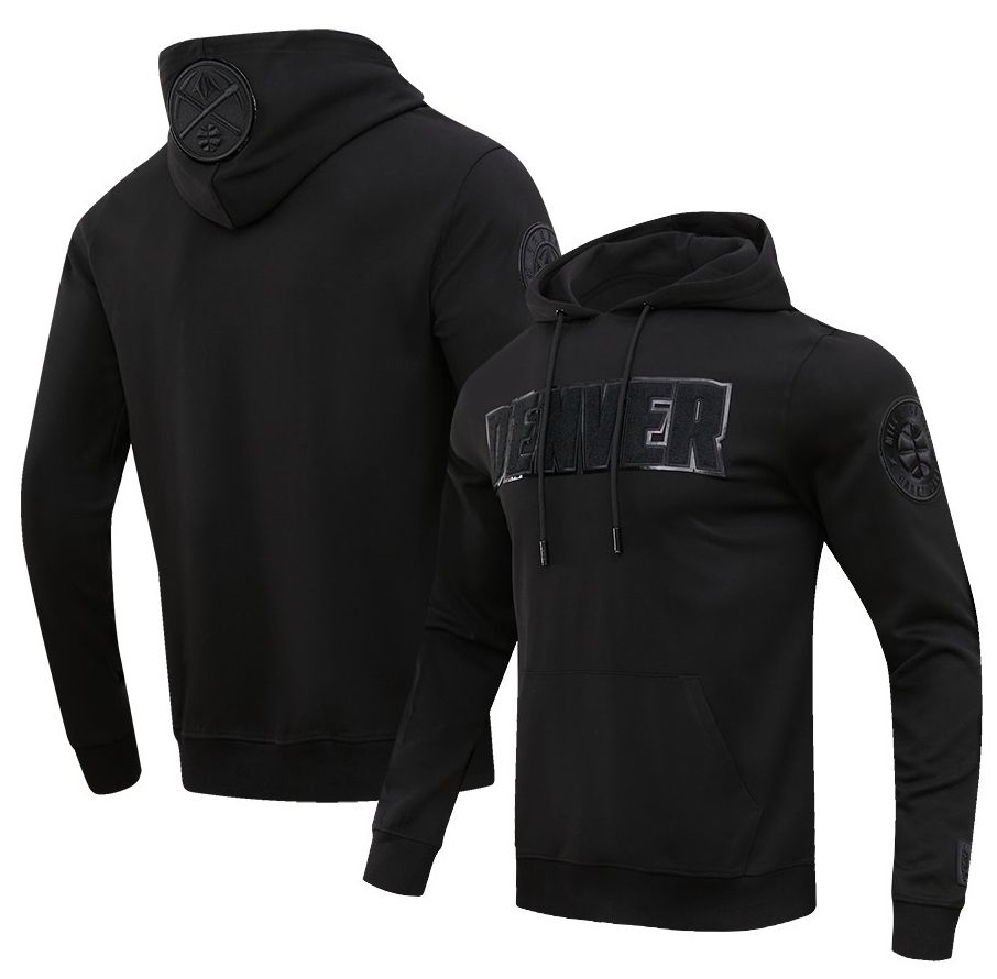 Pro Standard Men's Denver Nuggets Black Pullover Hoodie