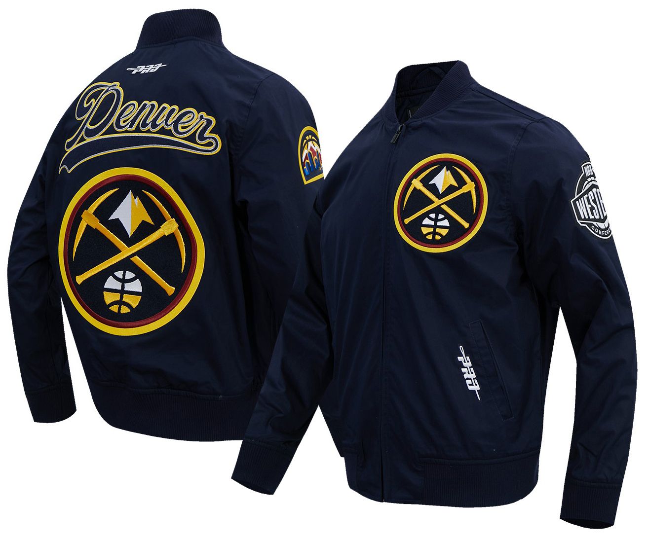 Pro Standard Men's Denver Nuggets Navy Living Large Jacket