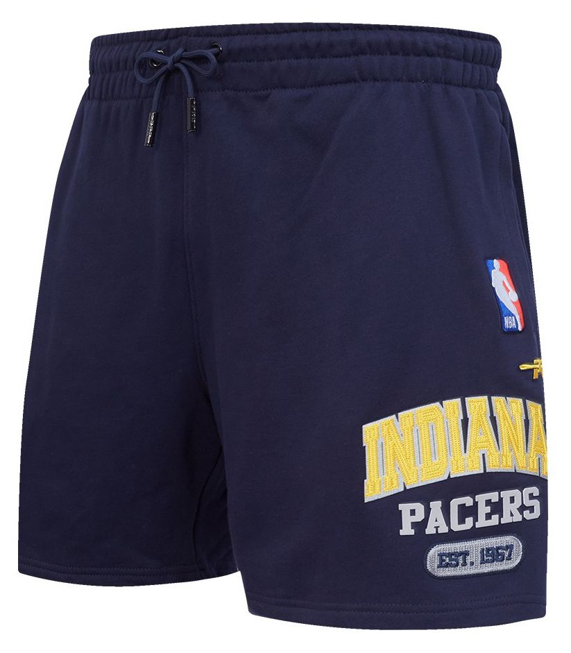 Pro Standard Men's Indiana Pacers Navy City Arch Fleece Short