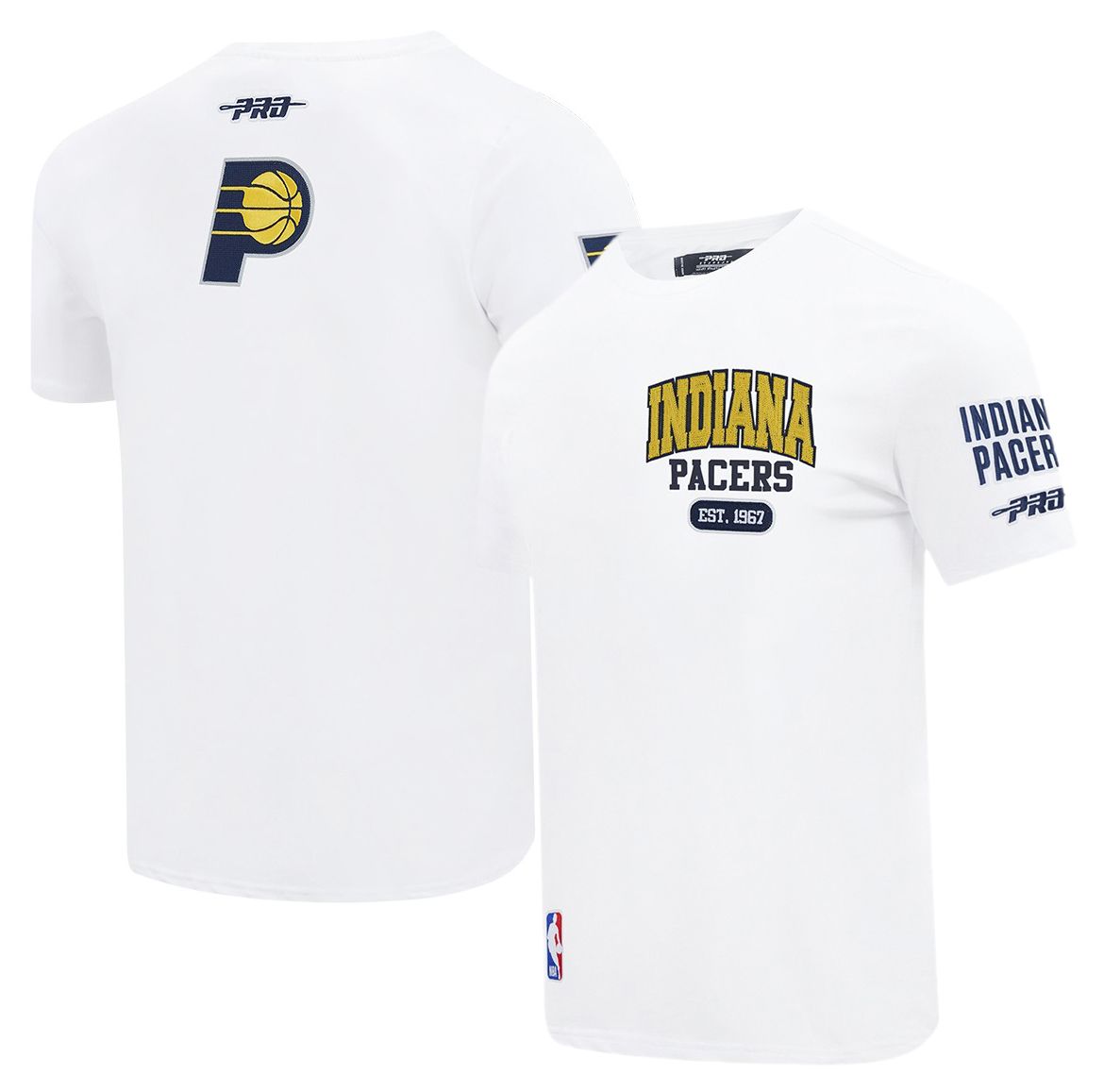 Pro Standard Men's Indiana Pacers White City Arch T-Shirt