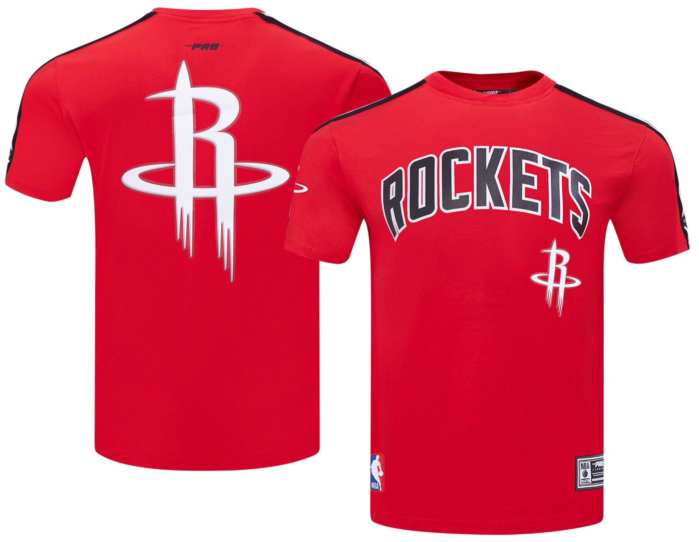 Pro Standard Men's Houston Rockets Red Classic Mesh T-Shirt