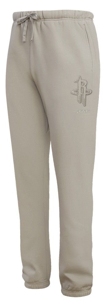 Pro Standard Men's Houston Rockets Taupe Neutral Fleece Sweatpants