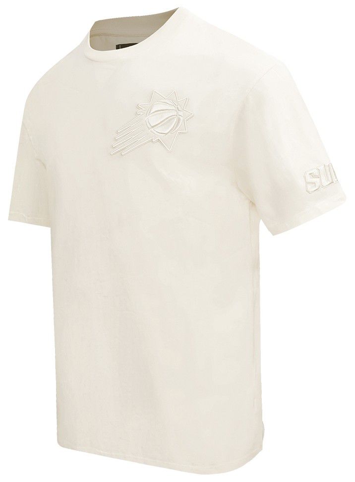 Pro Standard Men's Phoenix Suns Off White Neutral Drop Shoulder Short Sleeve T-Shirt