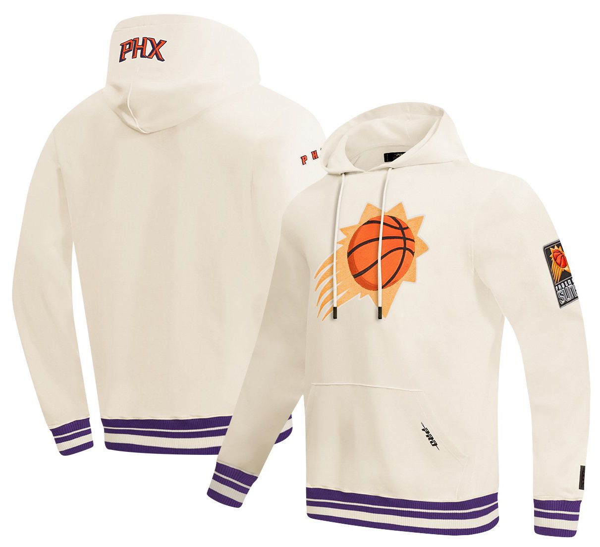 Pro Standard Men's Phoenix Suns Off White Retro Classic Hoodie