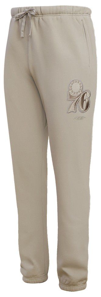 Pro Standard Men's Philadelphia 76ers Taupe Neutral Fleece Sweatpants