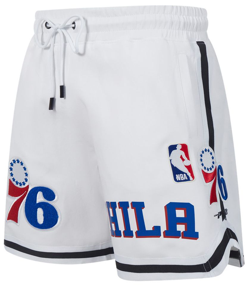 Pro Standard Men's Philadelphia 76ers White Classic Chenille Shorts