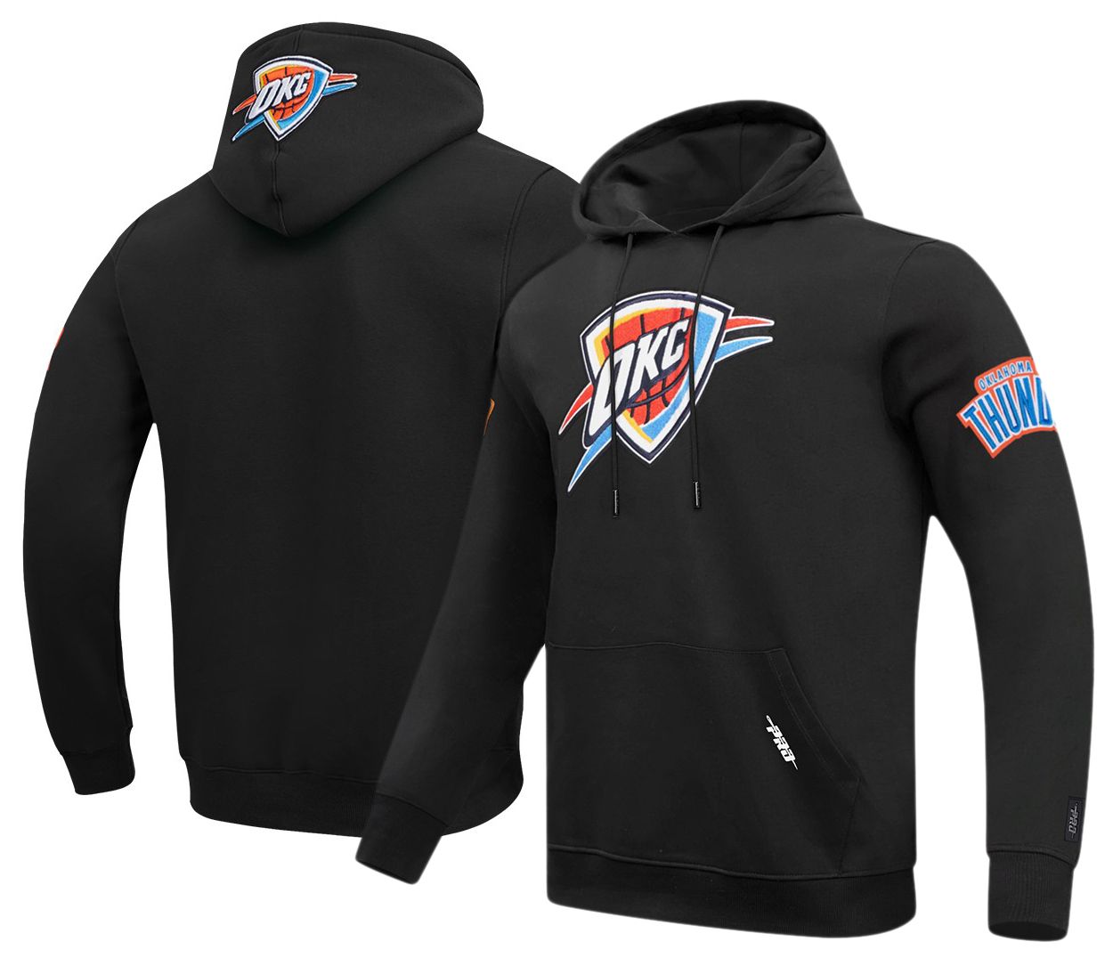 Pro Standard Men's Oklahoma City Thunder Black Classic Rib Hoodie