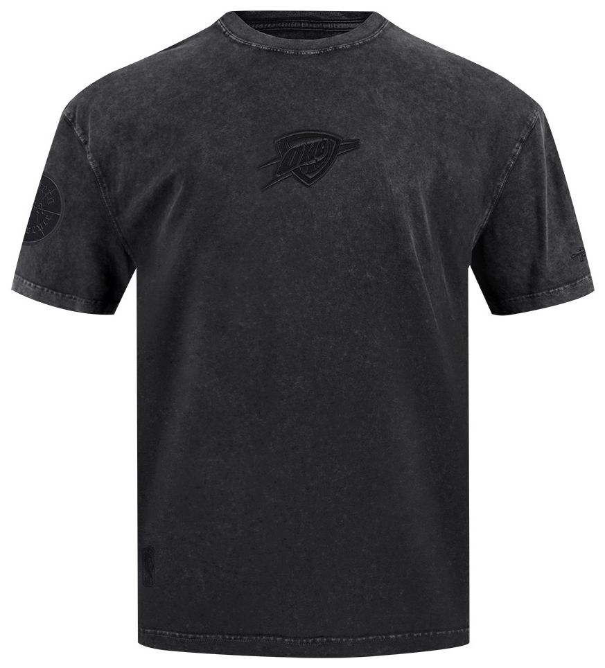 Pro Standard Men's Oklahoma City Thunder Black Washed Collection T-Shirt
