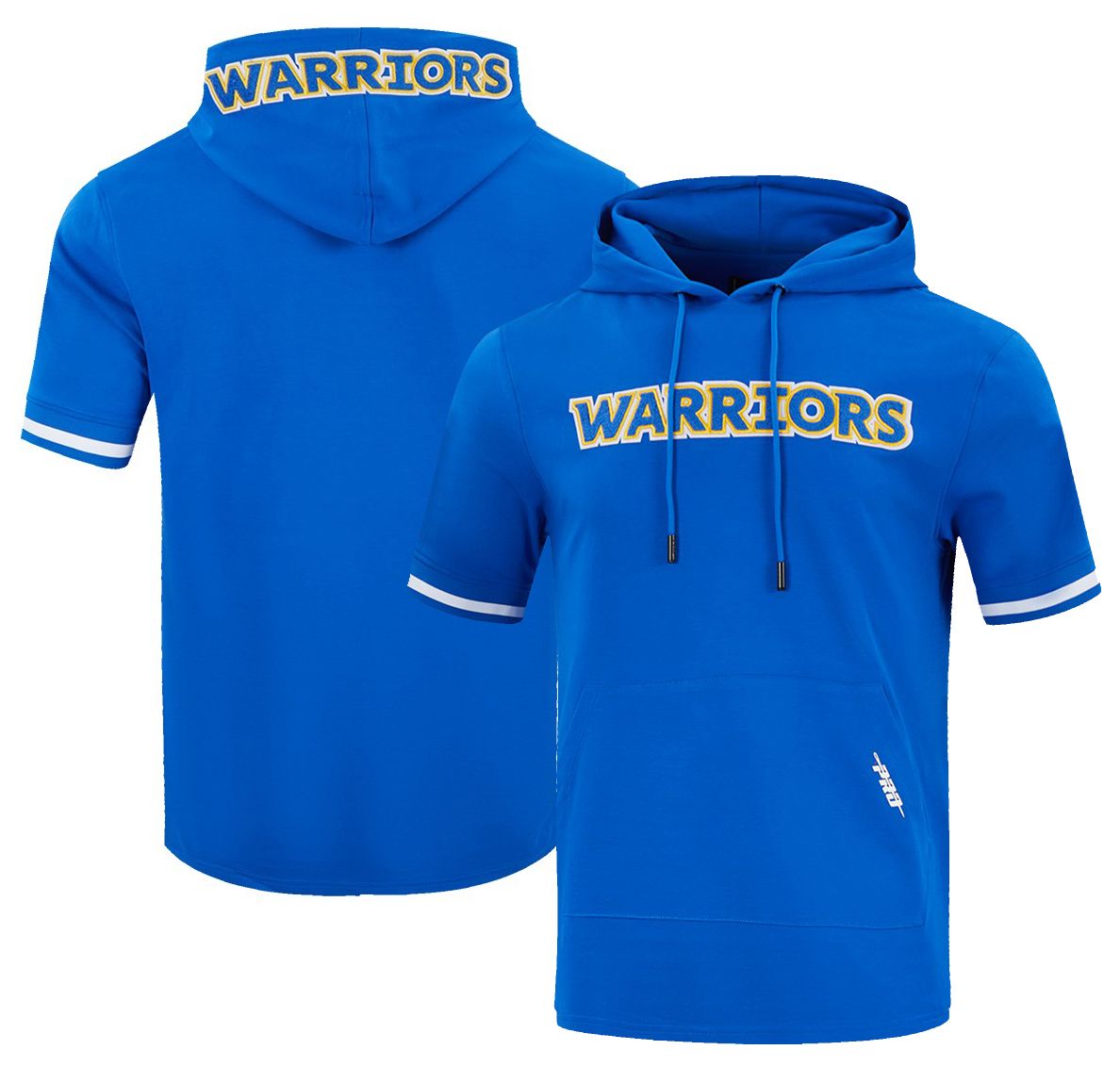 Pro Standard Men's Golden State Warriors Blue Classic Chenille Pullover Hoodie
