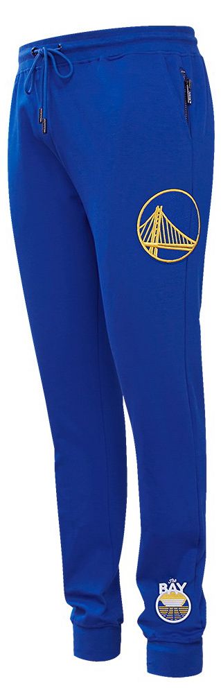 Pro Standard Men's Golden State Warriors Blue Classic Chenille Joggers