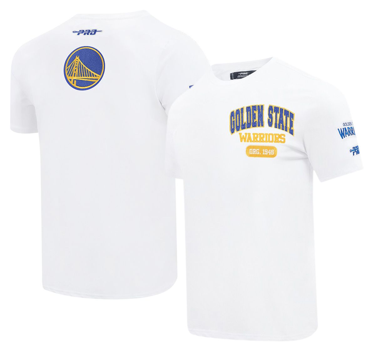 Pro Standard Men's Golden State Warriors White City Arch T-Shirt