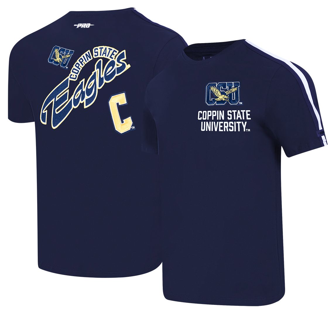 Pro Standard Men's Coppin State Eagles Navy Homecoming Short Sleeve T-Shirt