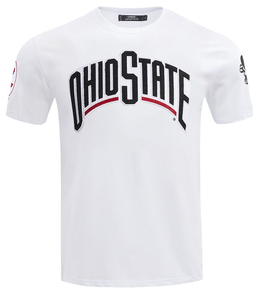 Pro Standard Men's Ohio State Buckeyes White Classic T-Shirt
