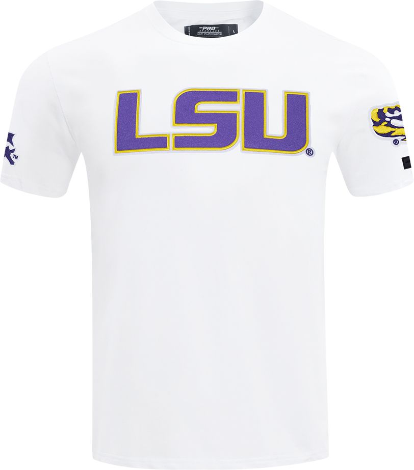 Pro Standard Men's LSU Tigers White Wordmark T-Shirt