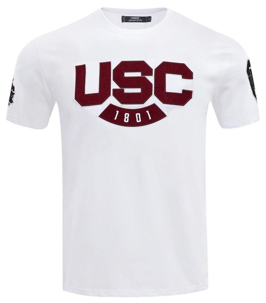 Pro Standard Men's South Carolina Gamecocks White Classic T-Shirt