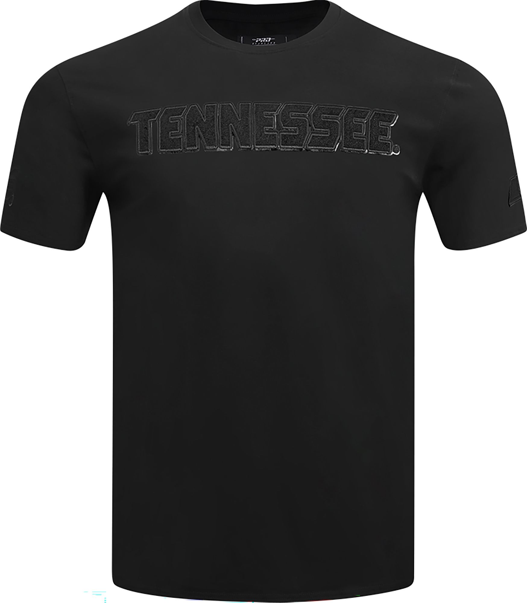 Pro Standard Men's Tennessee Volunteers Black Triple Black Short Sleeve T-Shirt