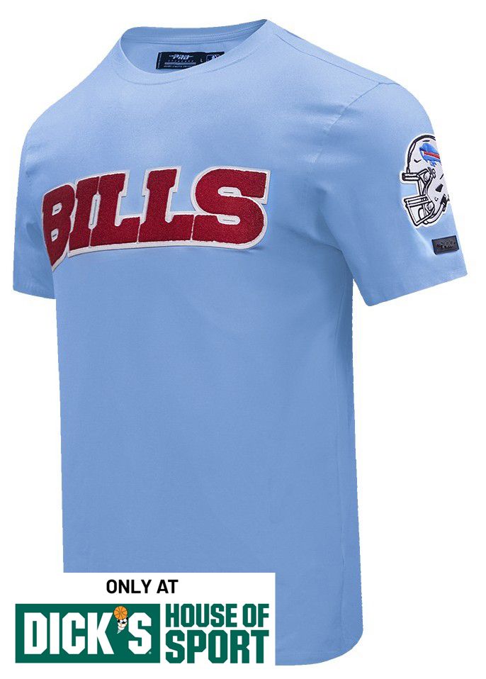 Pro Standard Men's Buffalo Bills Light Blue Classic Chenille T-Shirt