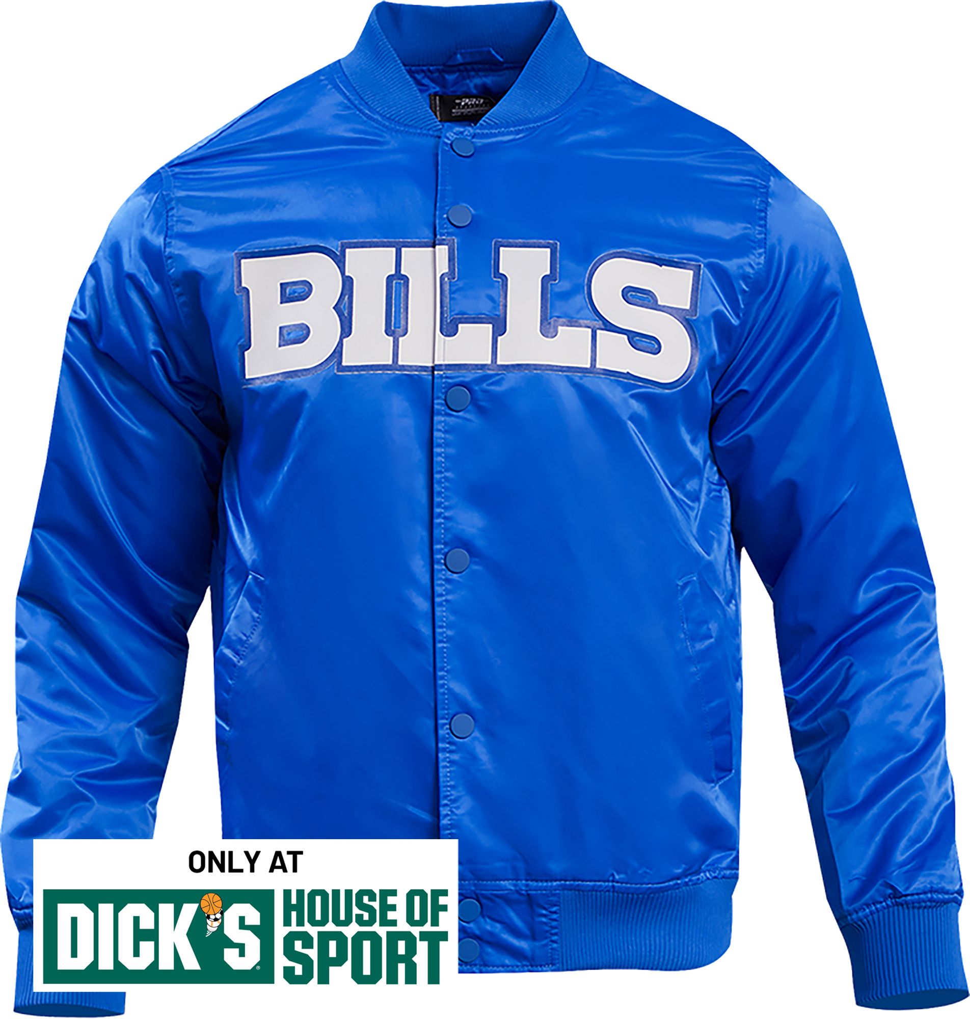 Pro Standard Men's Buffalo Bills Royal Blue Logo Satin Jacket