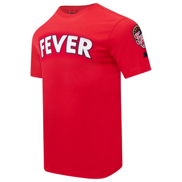 Pro Standard Men's Indiana Fever Red Chenille T-Shirt