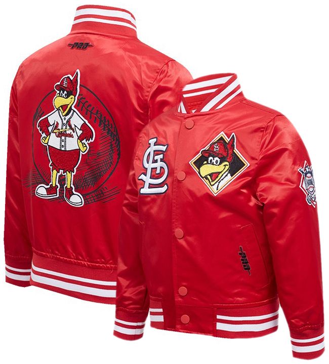 Pro Standard Toddler St. Louis Cardinals Red Satin Jacket