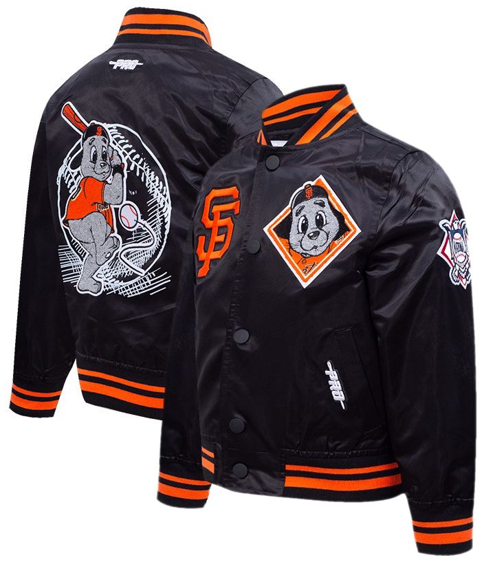Pro Standard Toddler San Francisco Giants Black Satin Jacket