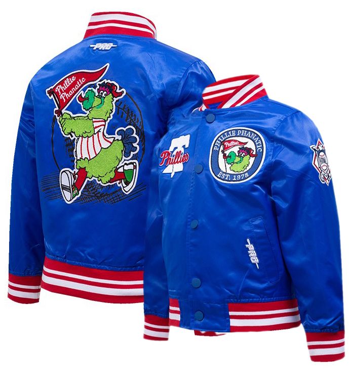 Pro Standard Toddler Philadelphia Phillies Royal Satin Jacket