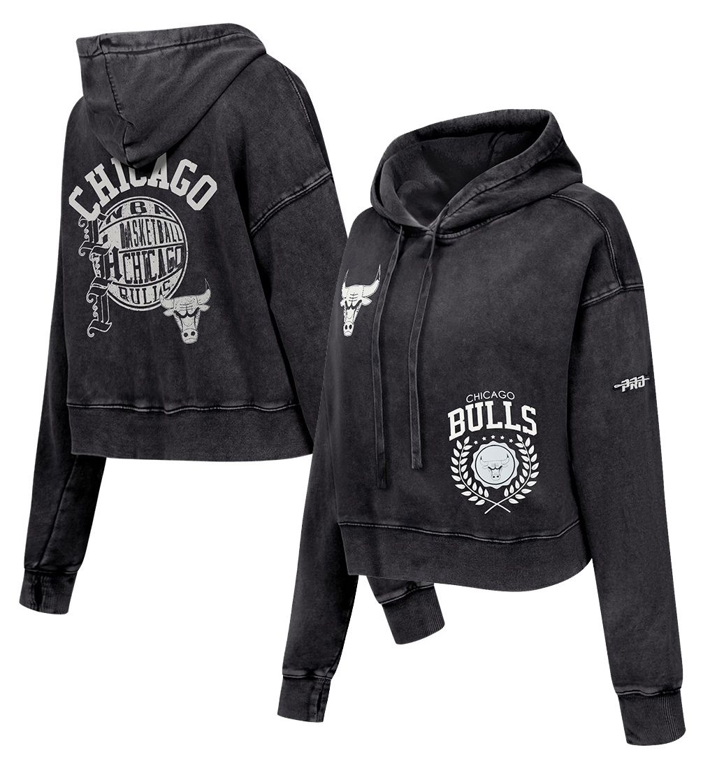 Pro Standard Women's Chicago Bulls Black Street Team Hoodie