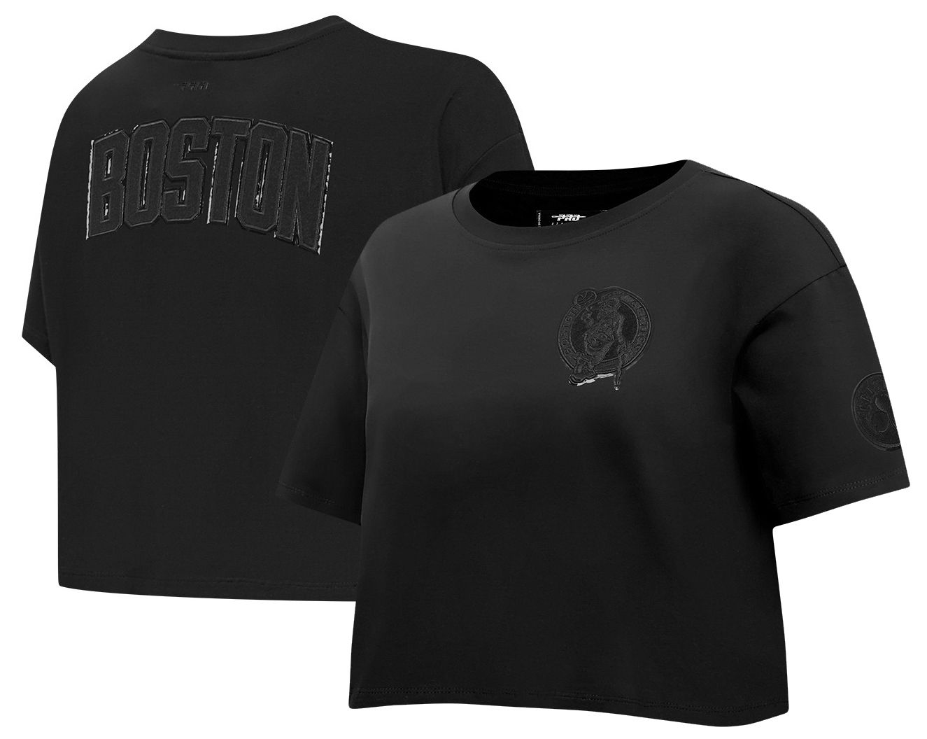 Pro Standard Women's Boston Celtics Black Boxy T-Shirt