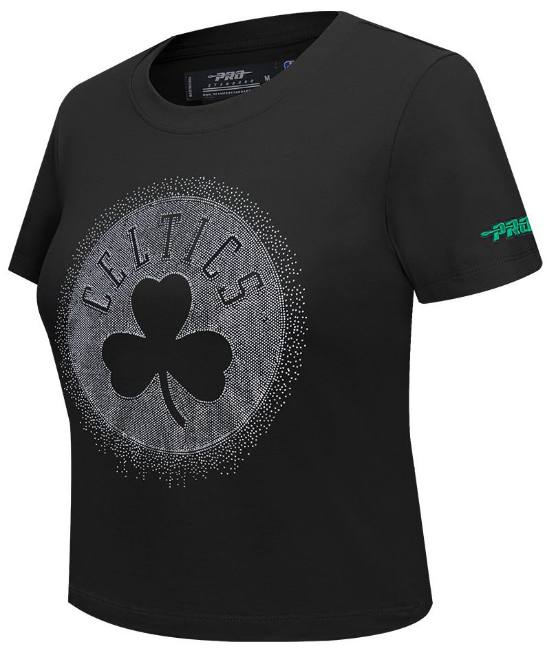 Pro Standard Women's Boston Celtics Black Legacy Slim T-Shirt