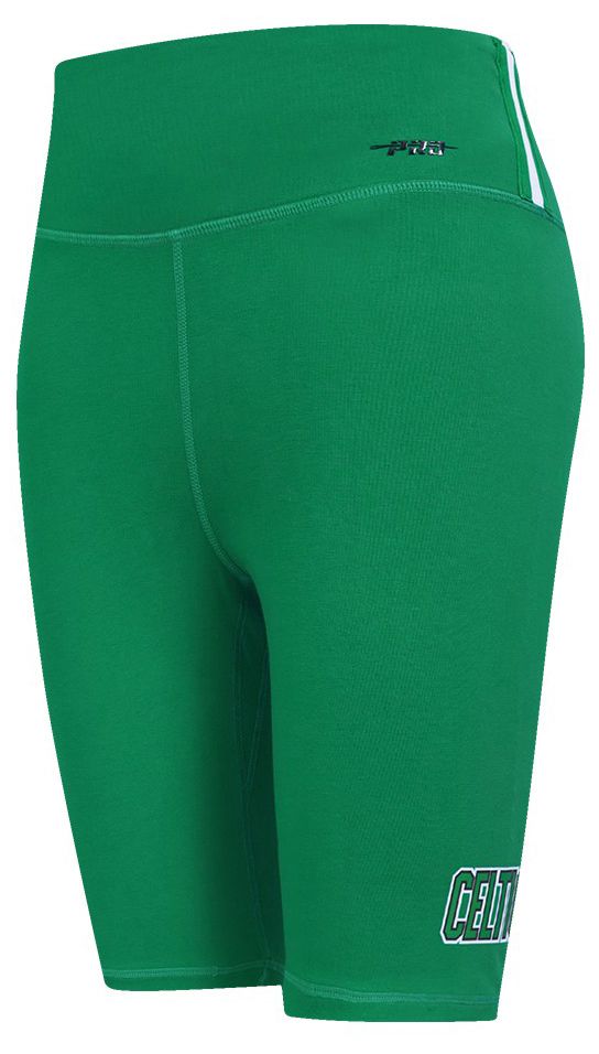 Pro Standard Women's Boston Celtics Green Classic Cotton Bike Shorts
