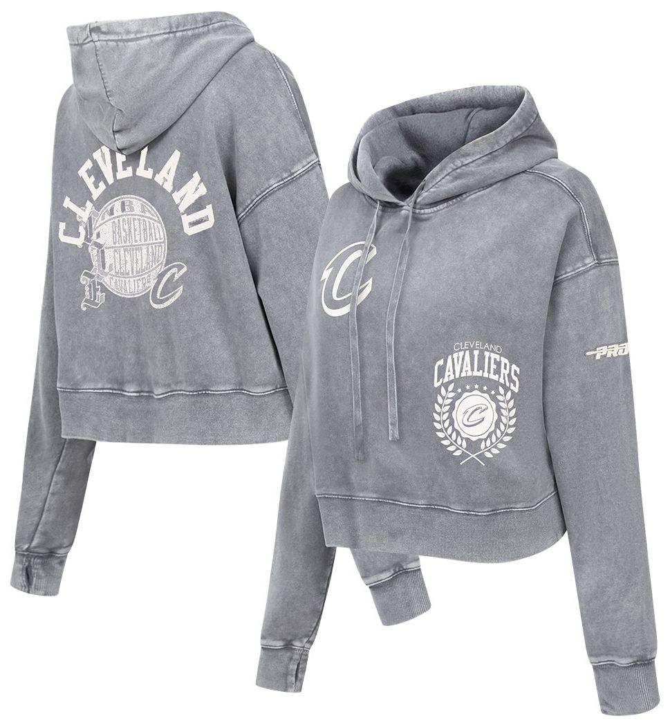 Pro Standard Women's Cleveland Cavaliers Grey Street Team Crewneck Sweatshirt