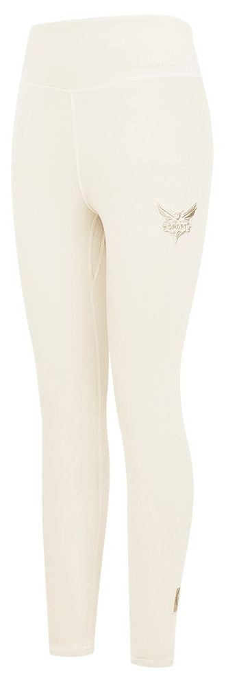 Pro Standard Women's Charlotte Hornets Off White Neutral Jersey Leggings