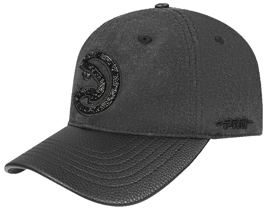 Pro Standard Women's Atlanta Hawks Black Crystalline Snapback Hat