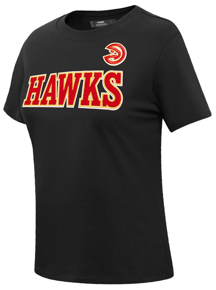 Pro Standard Women's Atlanta Hawks Black Classic Slim Fit T-Shirt