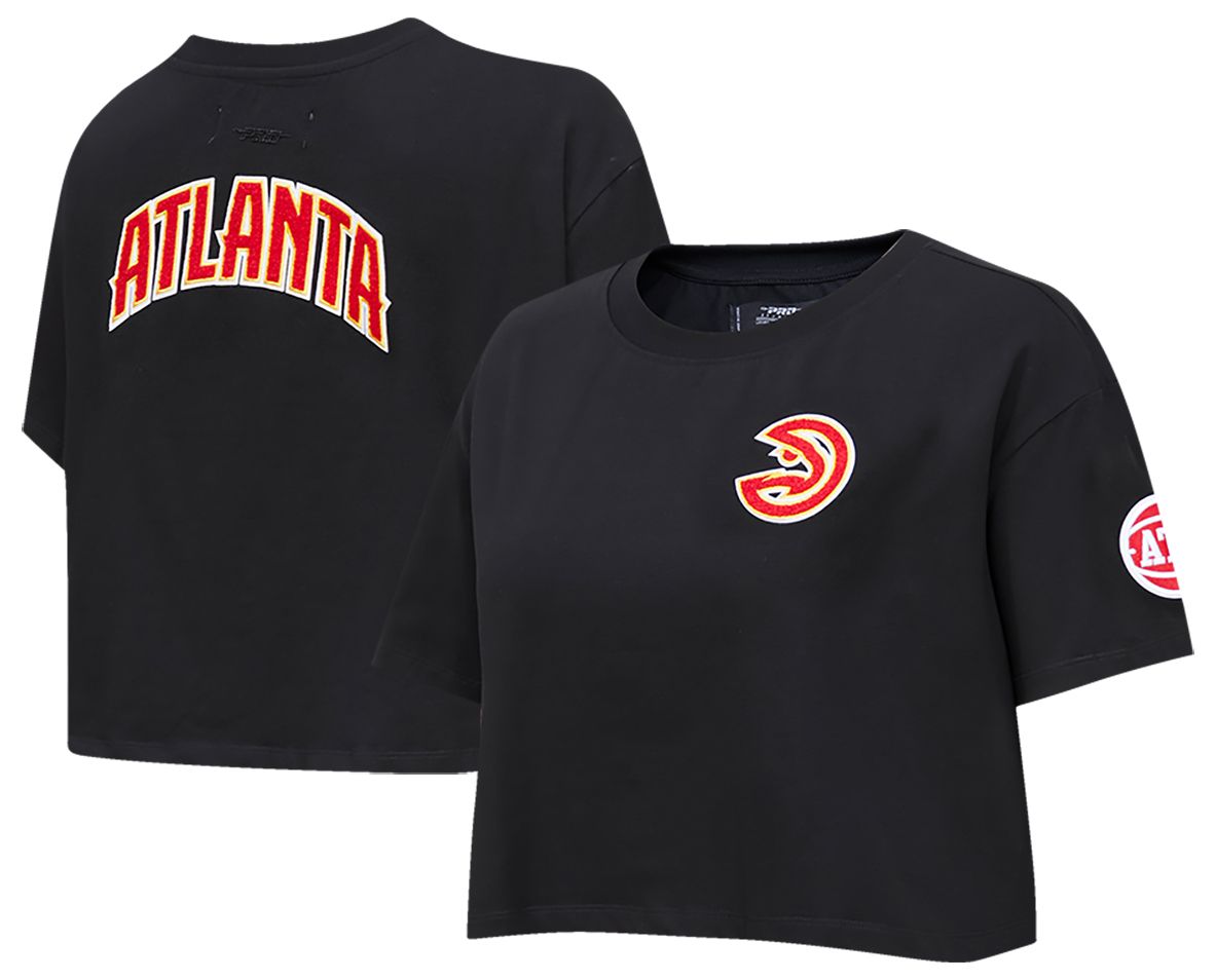 Pro Standard Women's Atlanta Hawks Black Classic Boxy T-Shirt