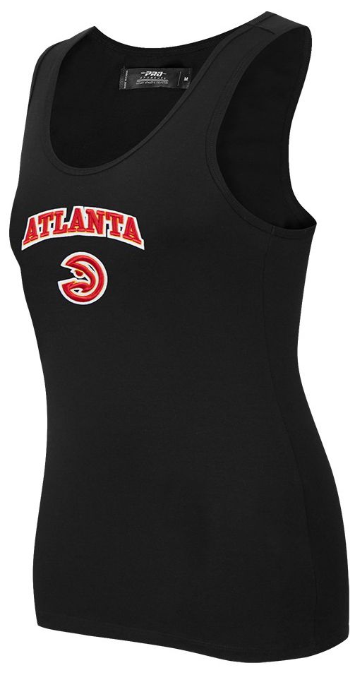 Pro Standard Women's Atlanta Hawks Black Classic Racerback Tank Top