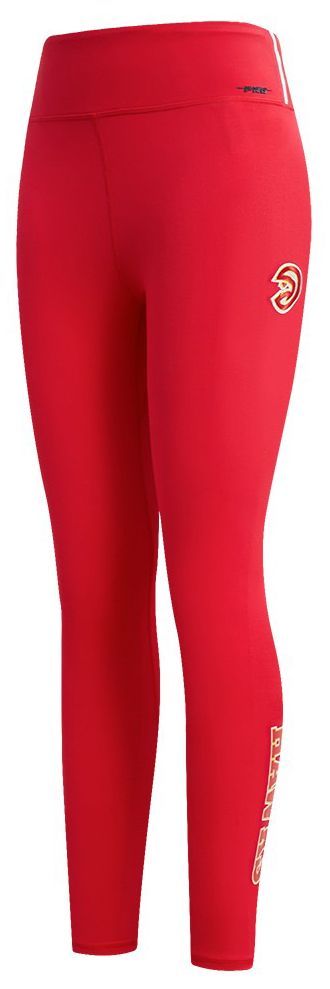 Pro Standard Women's Atlanta Hawks Red Classic Jersey Leggings