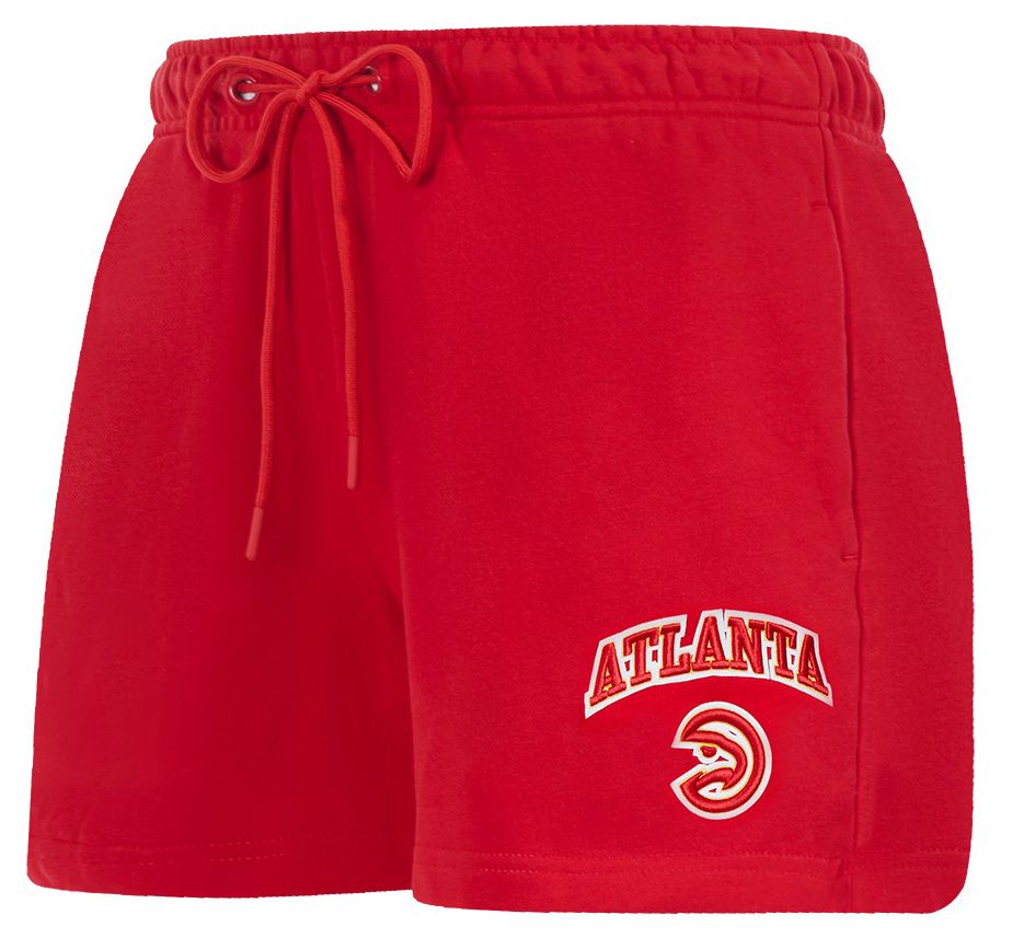 Pro Standard Women's Atlanta Hawks Red Classic Fleece Shorts