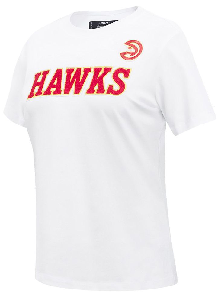 Pro Standard Women's Atlanta Hawks White Classic Slim Fit T-Shirt