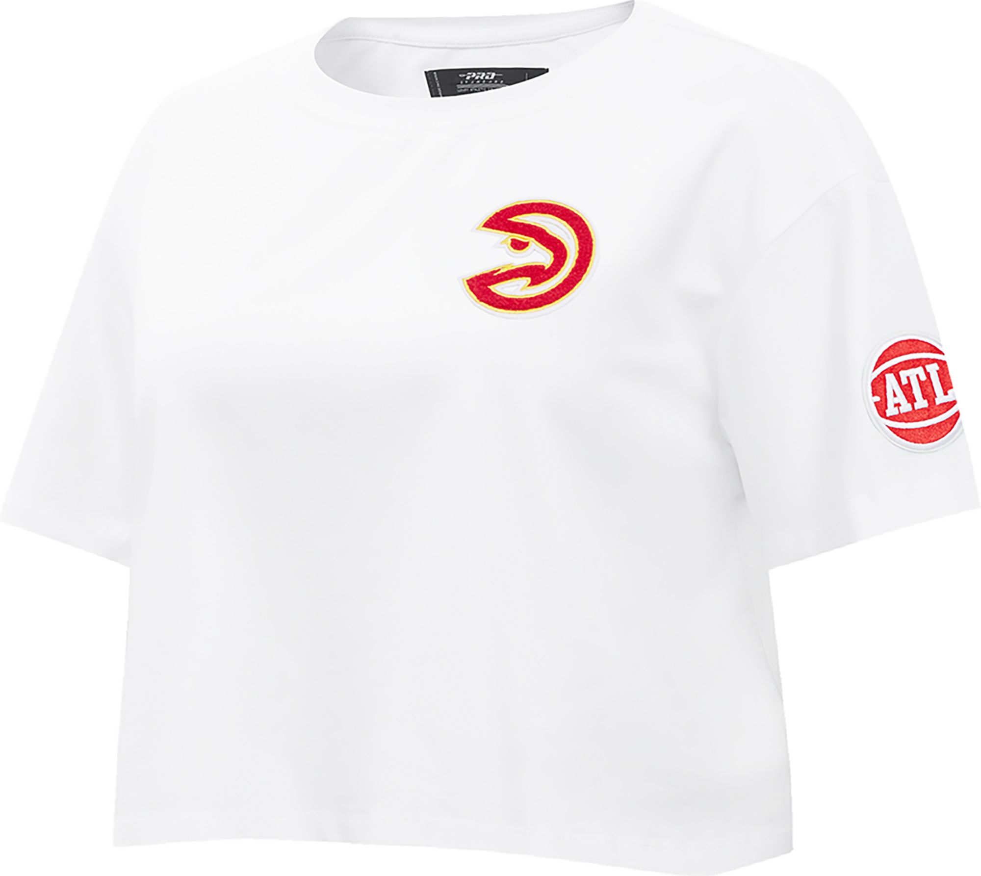 Pro Standard Women's Atlanta Hawks White Classic Boxy T-Shirt