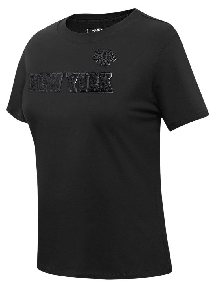 Pro Standard Women's New York Knicks Black Slim Fit T-Shirt