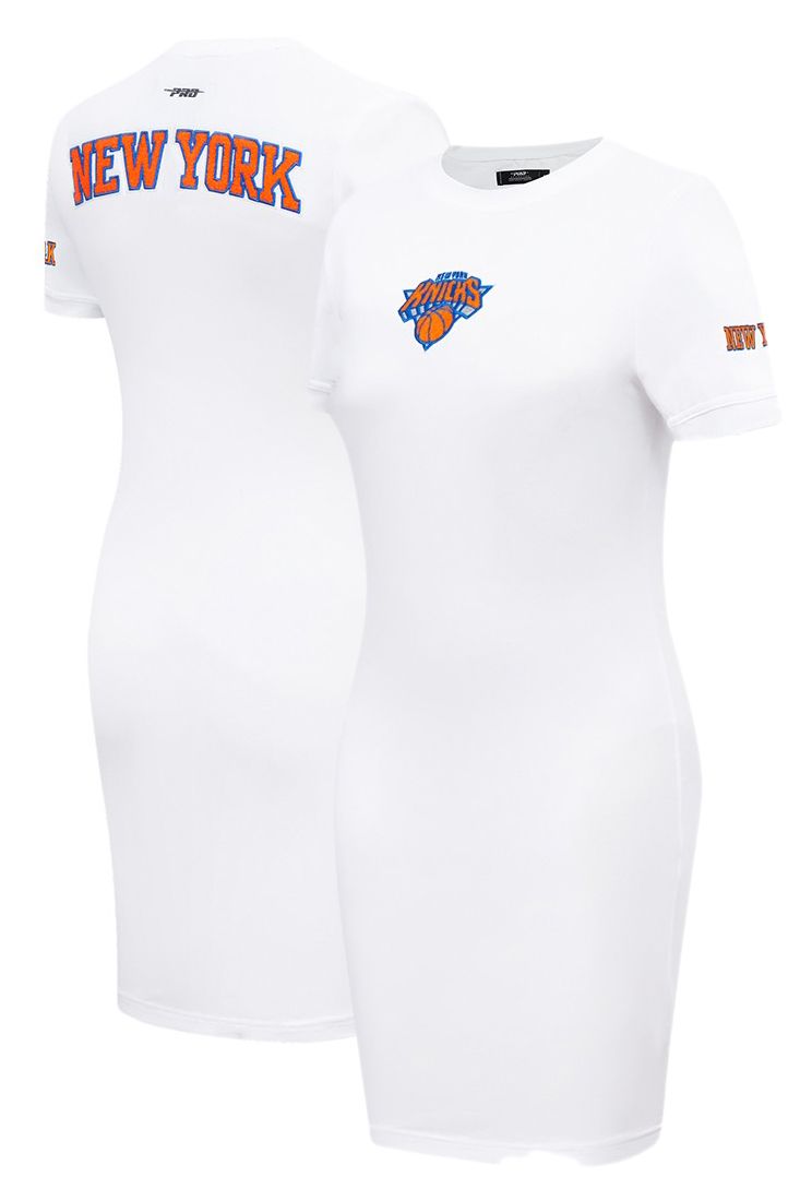 Pro Standard Women's New York Knicks White Classic Bodycon Dress