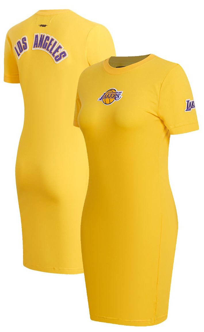 Pro Standard Women's Los Angeles Lakers Yellow Classic Bodycon Dress