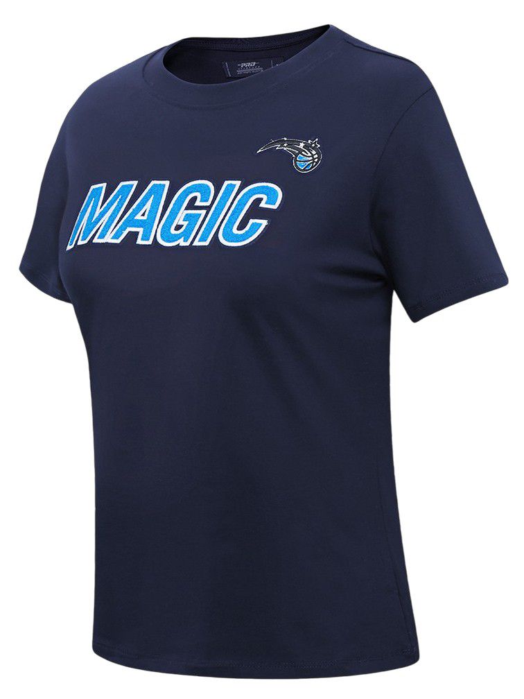 Pro Standard Women's Orlando Magic Navy Classic Slim T-Shirt