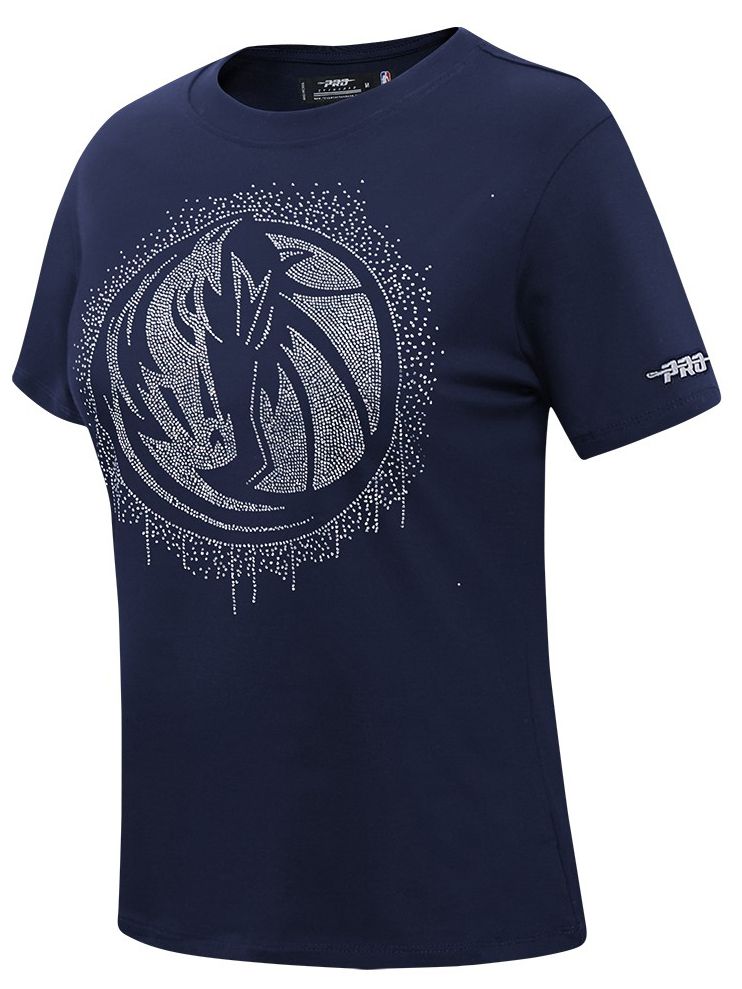 Pro Standard Women's Dallas Mavericks Navy Legacy Slim T-Shirt