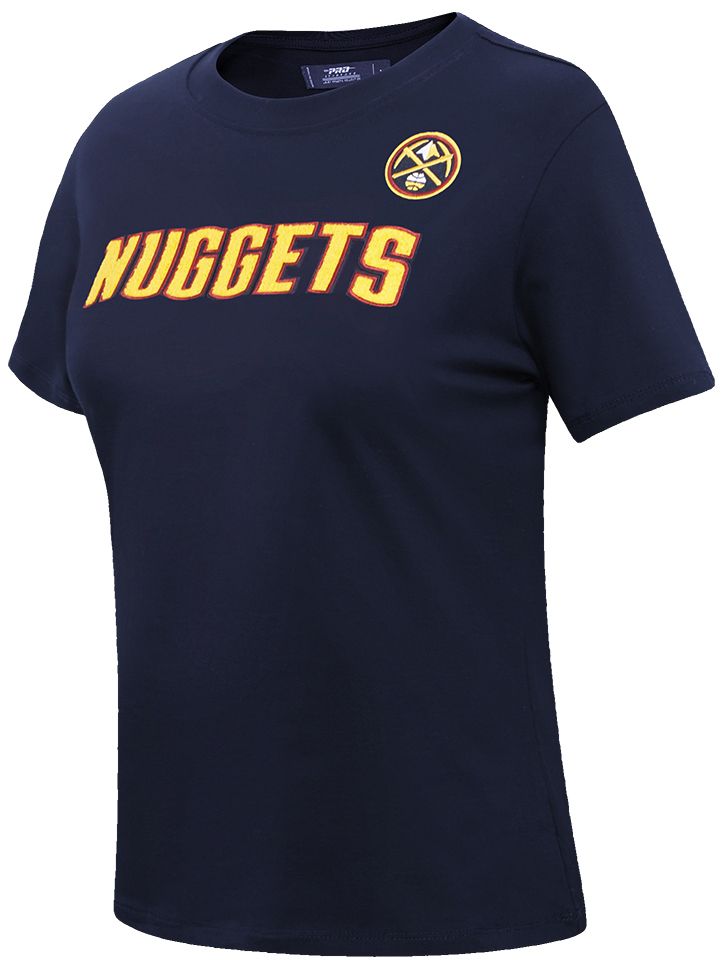 Pro Standard Women's Denver Nuggets Navy Classic Slim T-Shirt