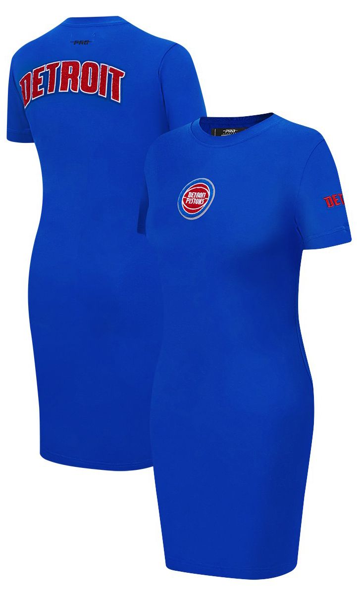 Pro Standard Women's Detroit Pistons Blue Classic Bodycon Dress