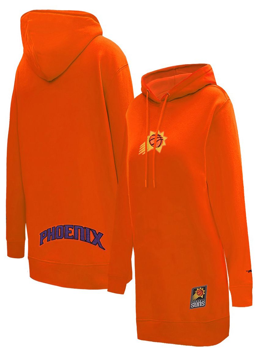 Pro Standard Women's Phoenix Suns Orange Classic Hoodie Dress