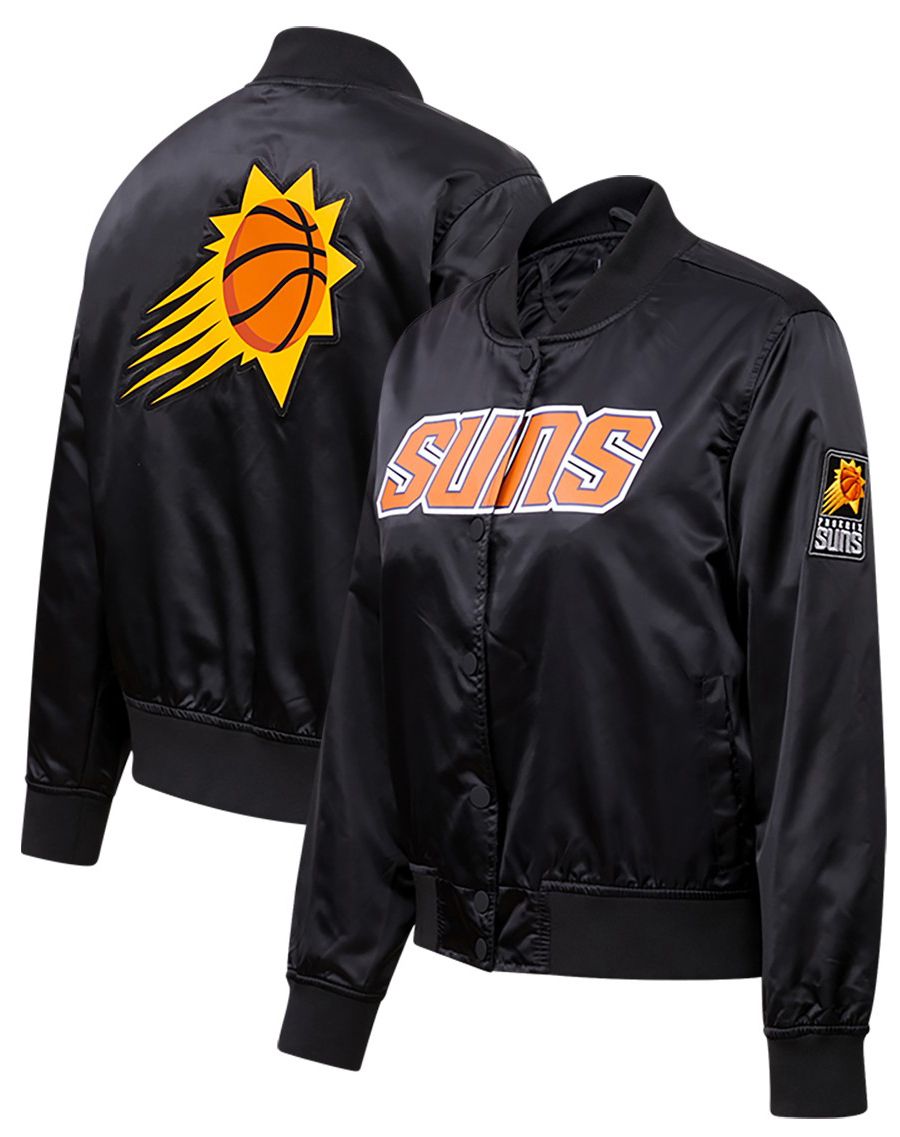 Pro Standard Women's Phoenix Suns Black Classic Satin Jacket