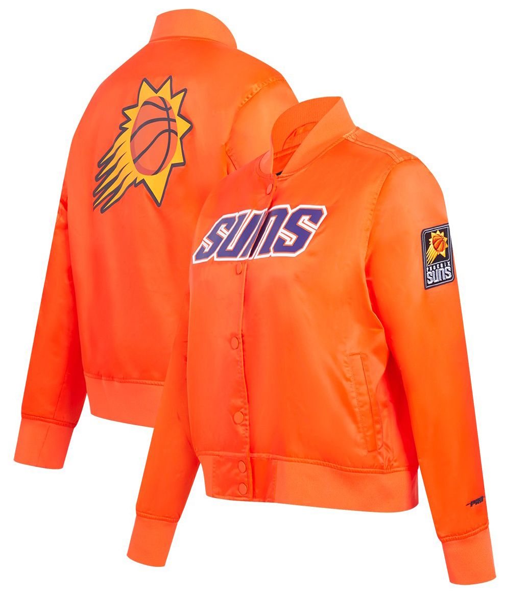 Pro Standard Women's Phoenix Suns Orange Classic Satin Jacket